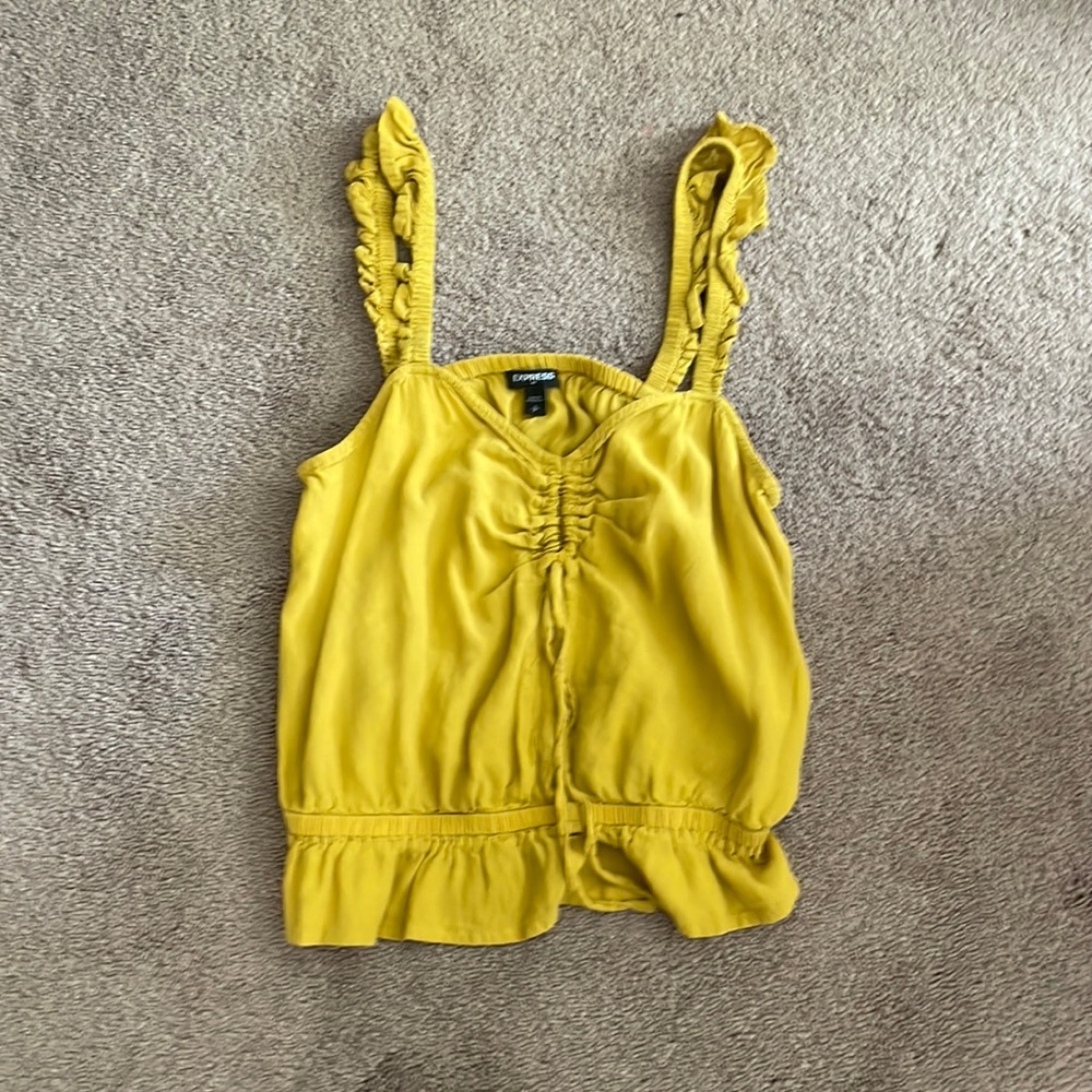 Yellow tank top